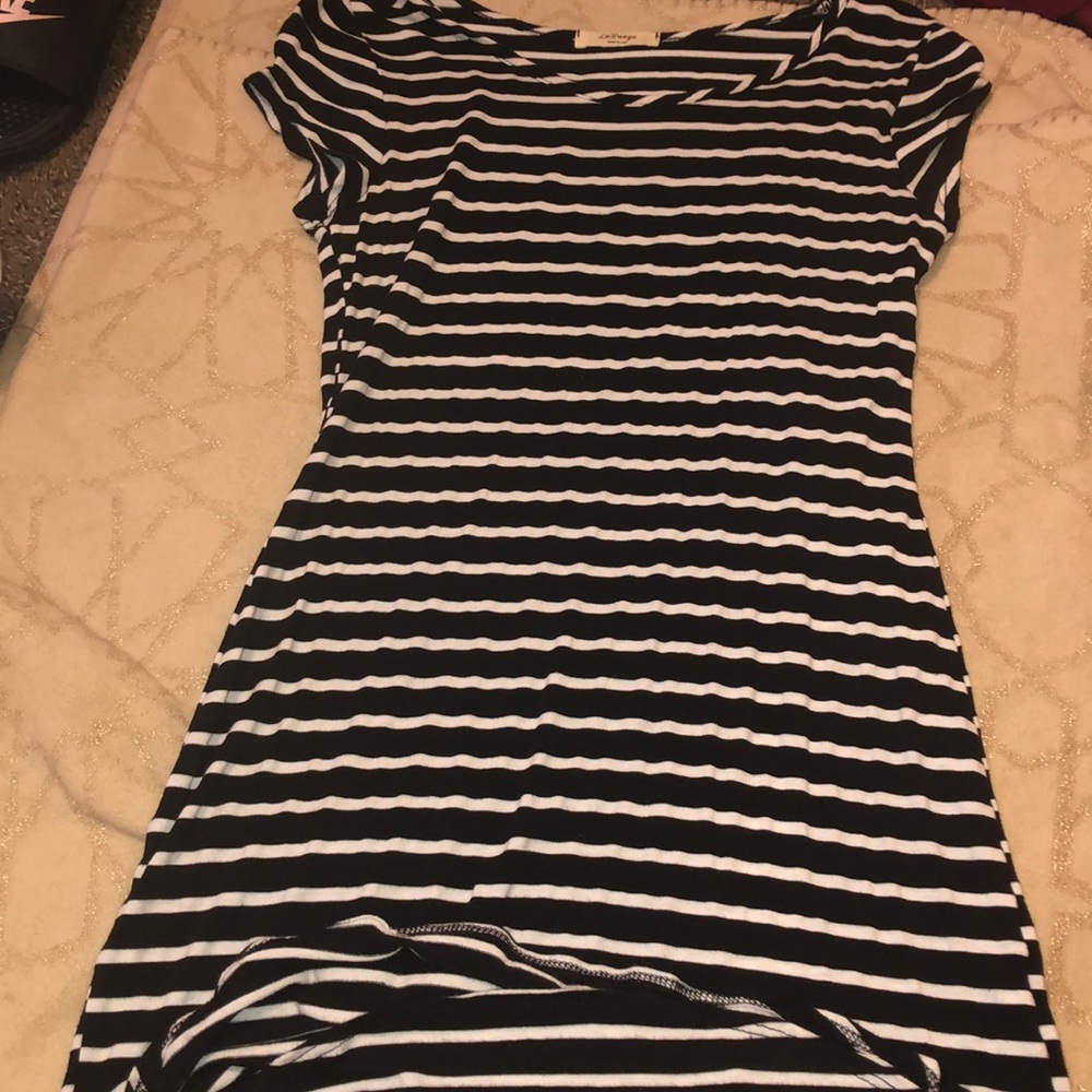 striped dress
